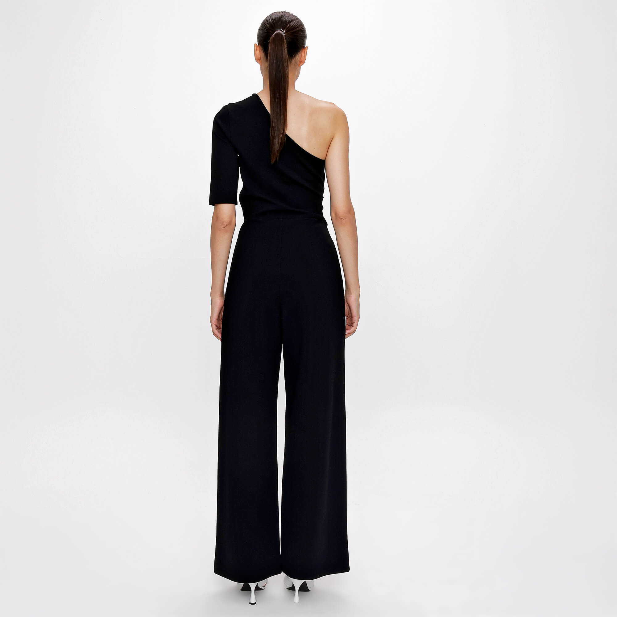 Stella McCartney - Black One Shoulder Jumpsuit